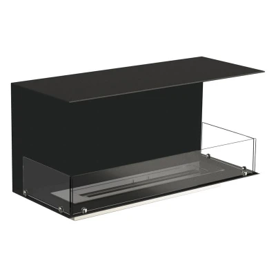 Foco Three 1000 - 3-sided bioethanol fireplace Foco Three 1000 bioethanol fireplace with three open sides for a panoramic flame view.