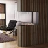 Foco Room Divider 800 Slim - 3-sided built-in Bioethanol Fireplace