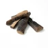 5 Decorative, ceramic wooden logs