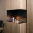 Foco Corner Right 800- Right sided corner bioethanol fireplace