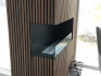 Foco Corner Left 1000 - Corner Bioethanol Fireplace Insert