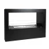 ScandiFlames Lansing L - Black Bioethanol Fireplace