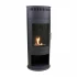 Washington - Black bioethanol wood-burning stove