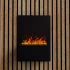 ScandiFlames Electric Brekke Black Water Vapour Fireplace