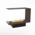 Foco Room Divider 800 hybrid fireplace for built-in installation