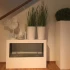 ScandiFlames Lansing L - White Bioethanol Fireplace