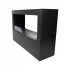 ScandiFlames Lansing L - Black Bioethanol Fireplace