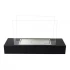 Black freestanding tabletop sized bio fireplace