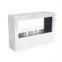 ScandiFlames Lansing L - White Bioethanol Fireplace