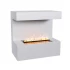 ScandiFlame Electric Late - White Wall-Mounted Opti-myst Fireplace