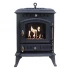 ScandiFlames Molde Free-standing Cast Iron Stove Bioethanol Fireplace