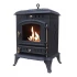 ScandiFlames Molde Free-standing Cast Iron Stove Bioethanol Fireplace