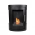 Oregon - Wall-mounted bioethanol wood-burner style fireplace