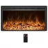 ScandiFlames Electric Pyrope 90 cm Fireplace Insert for Wall Mounting or Old Fireplace Integration