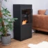 Jackson Ethanol stove in square design