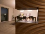 Foco Room Divider 800 - 80 cm wide room divider bioethanol fireplace