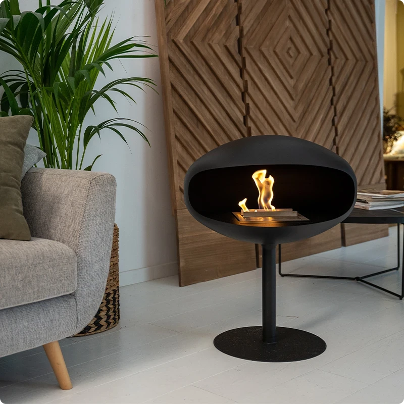 Cocoon Fires Pedestal Bioethanol Fireplace